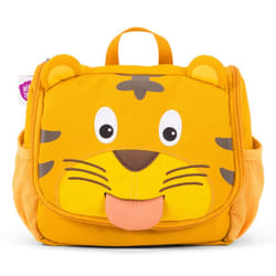 Affenzahn AFZ-WAB-001-001 Trousse de toilette 2 L Polyéthylène téréphthalate (PET), Polyester recyclé Marron, Jaune
