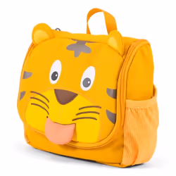 Affenzahn AFZ-WAB-001-001 Trousse de toilette 2 L Polyéthylène téréphthalate (PET), Polyester recyclé Marron, Jaune