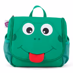 Affenzahn AFZ-WAB-001-008, Trousse de toilette, Polyéthylène téréphthalate (PET), Polyester recyclé, Noir, Vert, Rouge, Image ...