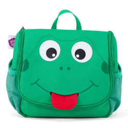 Affenzahn AFZ-WAB-001-008 Trousse de toilette 2 L Polyéthylène téréphthalate (PET), Polyester recyclé Noir, Vert, Rouge