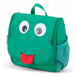 Affenzahn AFZ-WAB-001-008 Trousse de toilette 2 L Polyéthylène téréphthalate (PET), Polyester recyclé Noir, Vert, Rouge