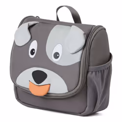 Affenzahn AFZ-WAB-001-026 Trousse de toilette 2 L Polyéthylène téréphthalate (PET), Polyester recyclé Gris