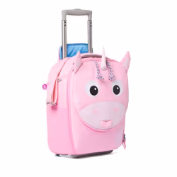 Affenzahn Unicorn, Valise, Carapace molle, Rose, Violet, Rose, Polyester, Polyester recyclé, 48%