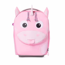 Affenzahn Unicorn Valise Carapace molle Rose, Violet, Rose 18 L Polyester