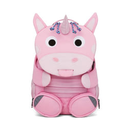 Affenzahn Large Friend Unicorn sac à dos Cartable sac à dos Rose, Rose Polyester