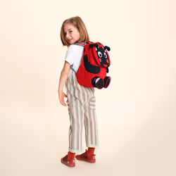 Affenzahn AFZ-FAL-003-009 sac à dos Noir, Rouge Polyester