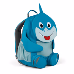 Affenzahn Shark sac à dos City backpack Bleu, Essence Polyester
