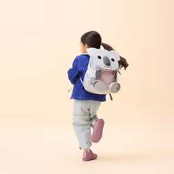 Affenzahn Koala sac à dos City backpack Gris, Rose - Vue supplémentaire 2