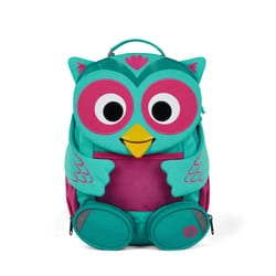 Affenzahn Owl sac à dos City backpack Rose, Turquoise