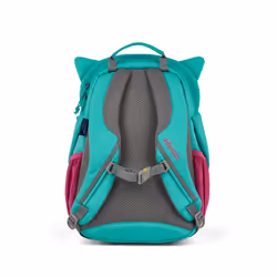 Affenzahn Owl sac à dos City backpack Rose, Turquoise