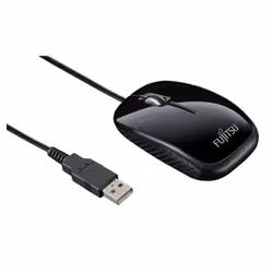Fujitsu M420NB, Ambidextre, Optique, USB Type-A, 1000 DPI, Noir