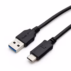 Fujitsu S26391-F1667-L110, USB A, USB C, USB 3.2 Gen 1 (3.1 Gen 1), Noir