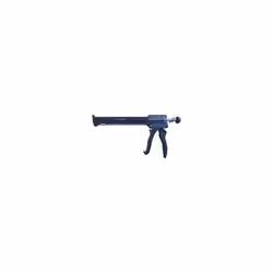 Pistolet à cartouche Ponal 2K pour Ponal Rapido Version robuste en métal Plaque frontale et pression renforcée Faible effort  ...
