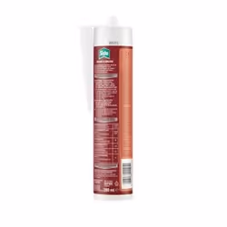 Sista 301902 produit d'étanchéité de construction 280 ml Blanc