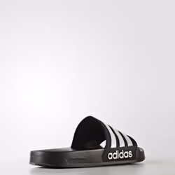 Adidas Cloudfoam Adilette Mâle 43.3 (43 1/3) Noir, Blanc