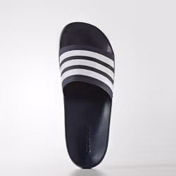 Adidas Adilette Cloudfoam Mâle 40.7 (40 2/3) Bleu, Blanc