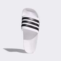 Adidas Adilette Cloudfoam Mâle 38 Noir, Blanc