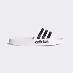 Adidas Adilette Cloudfoam, Mâle, Adulte, Toboggans, Noir, Blanc, EUE, Image