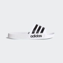Adidas Adilette Cloudfoam Mâle 40.5 Noir, Blanc