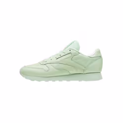 Basket Femme - REEBOK - X SPIRIT CLASSIC LEATHER - Vert - Lacets - Plat - Cuir