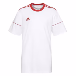 ADIDAS SQUADRA 17 JSY SS Maillot homme - Blanc / Rouge