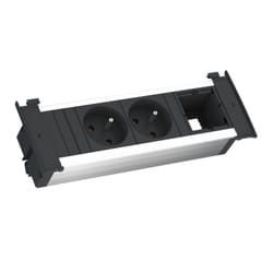 Bachmann 927.002 prise de courant 2x AC Noir