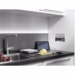 Bachmann 927.002 prise de courant 2x AC Noir