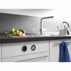 Bachmann 926.001 prise de courant Type F Noir