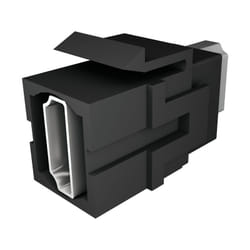 Bachmann 918.041 prise de courant HDMI Noir