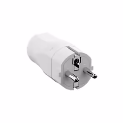 Bachmann 960.201, Type F, 250 V, 16 A, Blanc, Plastique, 78 mm