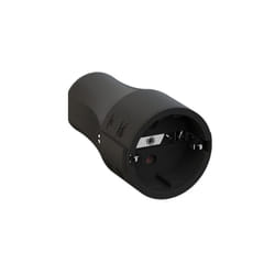 Bachmann 960.103 adaptateur prise d'alimentation Type F Noir
