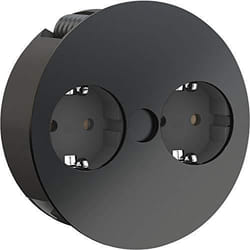 Bloc multiprise - BACHMANN - Twist - 3 prises - Rectangulaire - Interrupteur