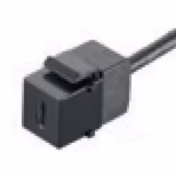 Bachmann 917.121, Plat, Noir, USB C, Femelle, 1 pièce(s)