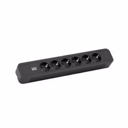 Bachmann Primo 2, 2 m, 1,5 mm², Noir, 6 sortie(s) CA