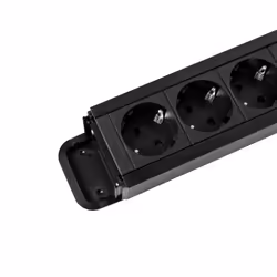 Bachmann PRIMO 3 sortie(s) CA Type EF (CEE 7/7) 2 m 2 Noir