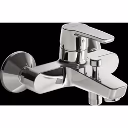 HANSA HANSAPOLO 1 x mitigeur de bain/douche Limiteur de température Blocage de leau chaude réglable (inclus dans la livraison ...