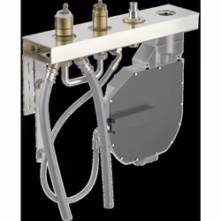 HANSA HANSAcompact 1x corps dencastrement encastré adapté aux baignoires DN20 565 mm 4 - trou (montage sur bord de carrelage) ...