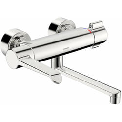 Clinica - Mitigeur thermostatique de lavabo avec bec orientable, Thermo Cool, chrome 08805202 - Hansa