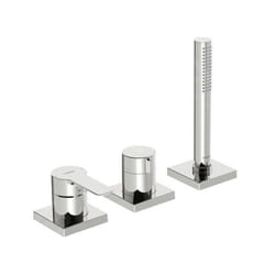 Hansa Ligna Mitigeur pour montage sur bord de baignoire installation 3 trous chrome 06439493