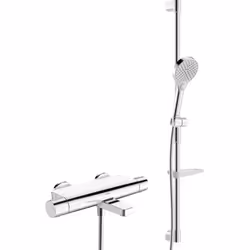 HANSA HANSAOPTIMA 1 x robinetterie de baignoire et de douche Détails du produit montage mural (2 trous), montage en saillie p ...