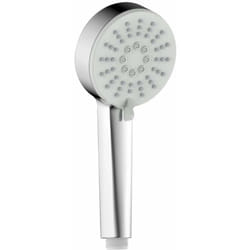 Basic - Pommeau de douche, 3 jets, chrome 55620100 - Hansa