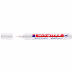Edding 8180, 1 pièce(s), Pointe biseautée, Blanc, Plastique, Rond, 4 mm