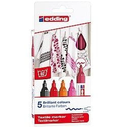 Edding 4500 marqueur 5 pièce(s) Pointe ogive Multicolore