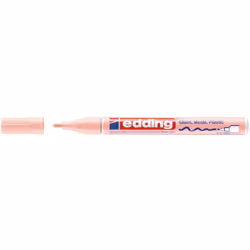 Edding 751, Pastel, Pointe ogive, Rose, Aluminium, Fin, 1 mm