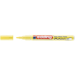 Edding 751 marqueur indélébile Pointe du marqueur Pastel, Jaune 10 pièce(s)
