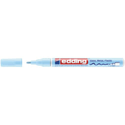 Edding 751 marqueur indélébile Pointe ogive Bleu, Pastel 10 pièce(s)