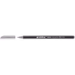 Edding 1200, Fin, 1 couleurs, Gris, Argent, 1 mm, 1 mm, 1 mm