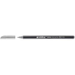 Edding 1200 stylo-feutre Fin Gris, Argent 1 pièce(s)
