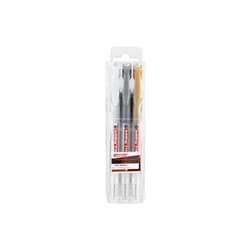 Edding 2185 Stylos rétractables à encre gel Bold Or, Argent, Blanc
