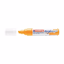 Edding 5000 Marqueur Acrylique Large, Jaune, Pointe biseautée, Jaune, Extra-large, 5 mm, 1 cm